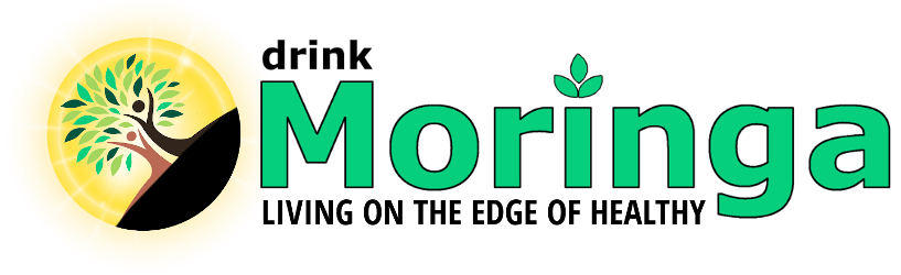 logo of Drink Moringa Living on the Edge of Healthy