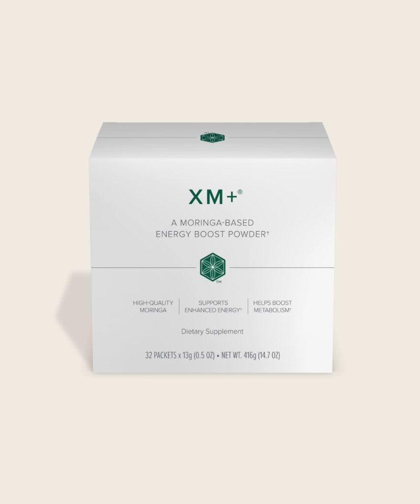 isagenix xm+ is a moringa-based energy boost powder